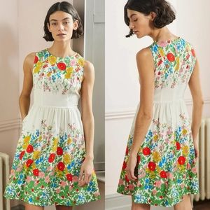 Boden Tara Fit-And-Flare in Botanical Terrace